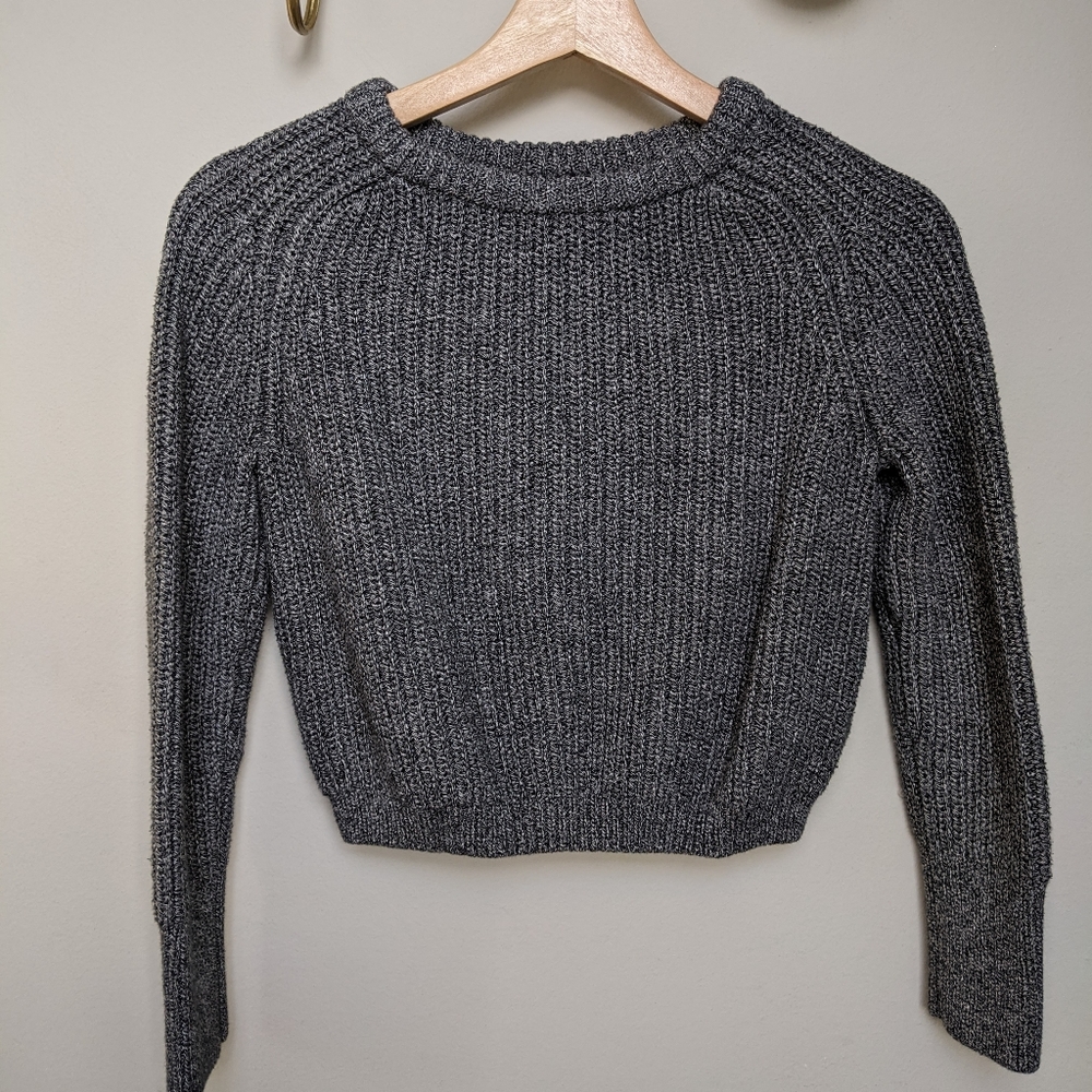 American Apparel Cropped Fisherman Sweater